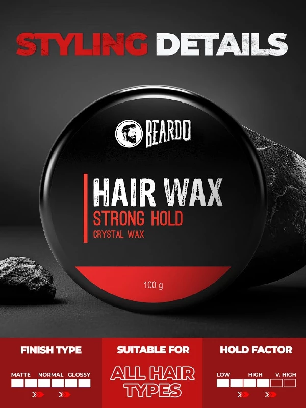 Beardo Stronghold Hair Wax, 100 g-3.webp